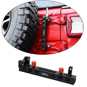 Quality 323X78X86mm Convenient Function Aluminum Alloy Flagpole Bracket for Car Accessories wholesale