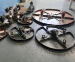 Industrial Furnace Installation Accessories Pneumatic Ramming Machine