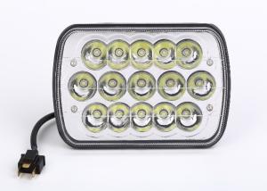 Quality Three Row LED Pod Headlights 45 Watt Housing Material 6063 Aluminum Alloy wholesale