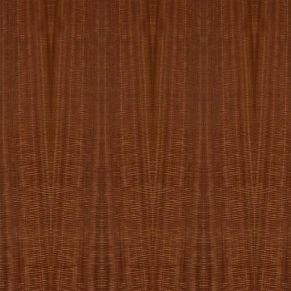 Cabinet Panels Faced Natural Makore Wood Veneer Fiddleback Grain Slip 2440x1220m
