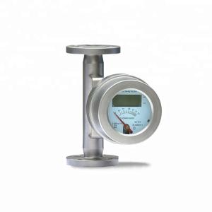 China positive displacement flowmeter Metal Tube Variable Area Flowmeter For Acid on sale