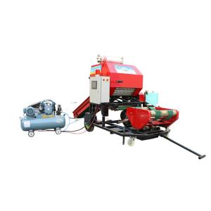 Quality 50hz 1000kg/Hr Silage Round Baler Corn Mini Hay Lawn Mower wholesale