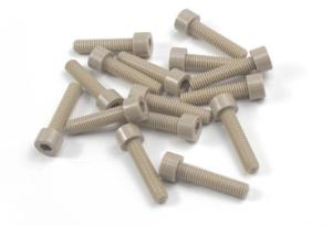 Quality High Precision Virgin Peek Set Screws Bolts / Peek Socket Head Cap Screws wholesale