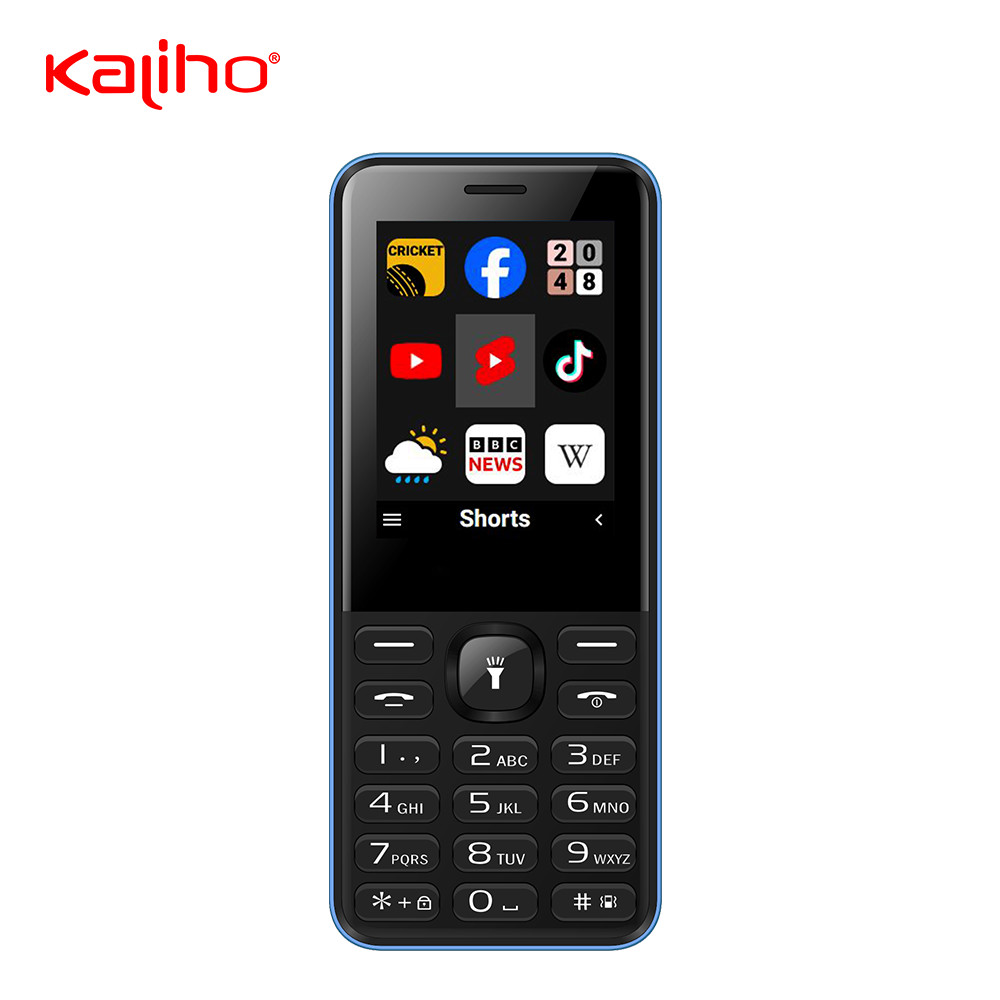 2.4'' QVGA Screen 320*240 Pixel RAM 48MB/ROM 128MB 4G Cloud Phone D8