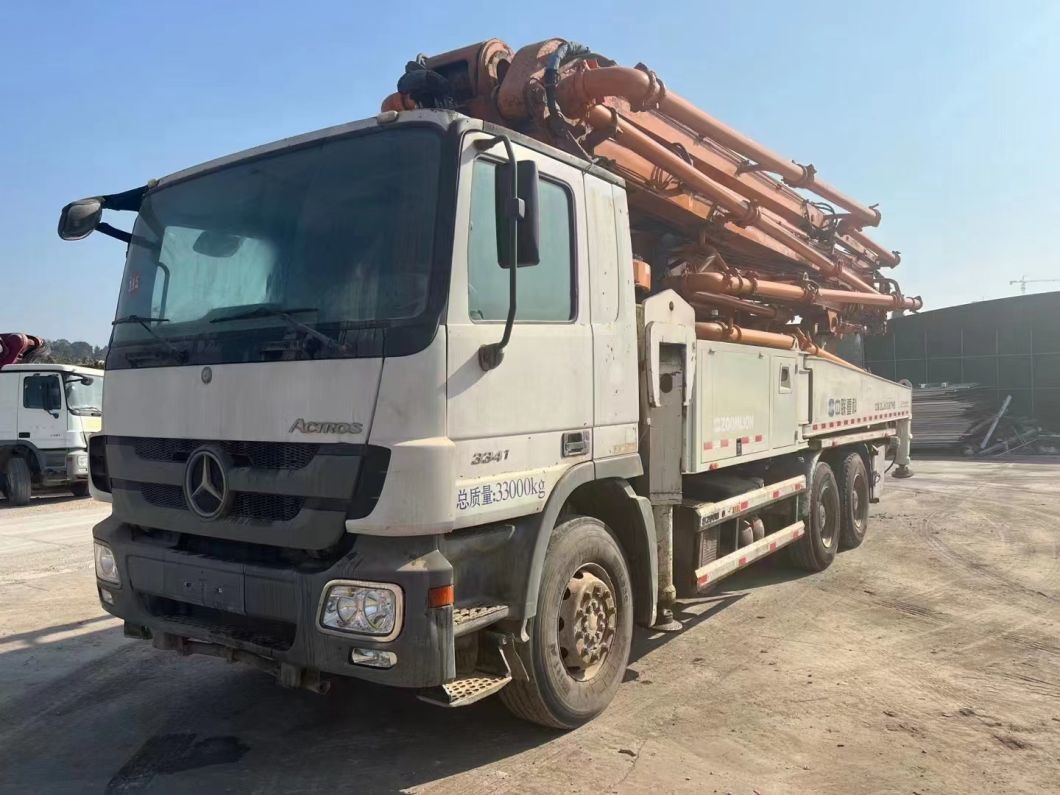 Zoomlion Special Price Activity 49 Meters Pump Truck Sold Construction Site Machinery