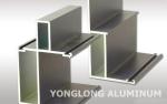 RAL Colour Powder Coated Aluminium Extrusions / Curtain Wall Profile