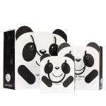 Toy Custom Logo Patterned Gift Bags With Cotton Handle UV Coating