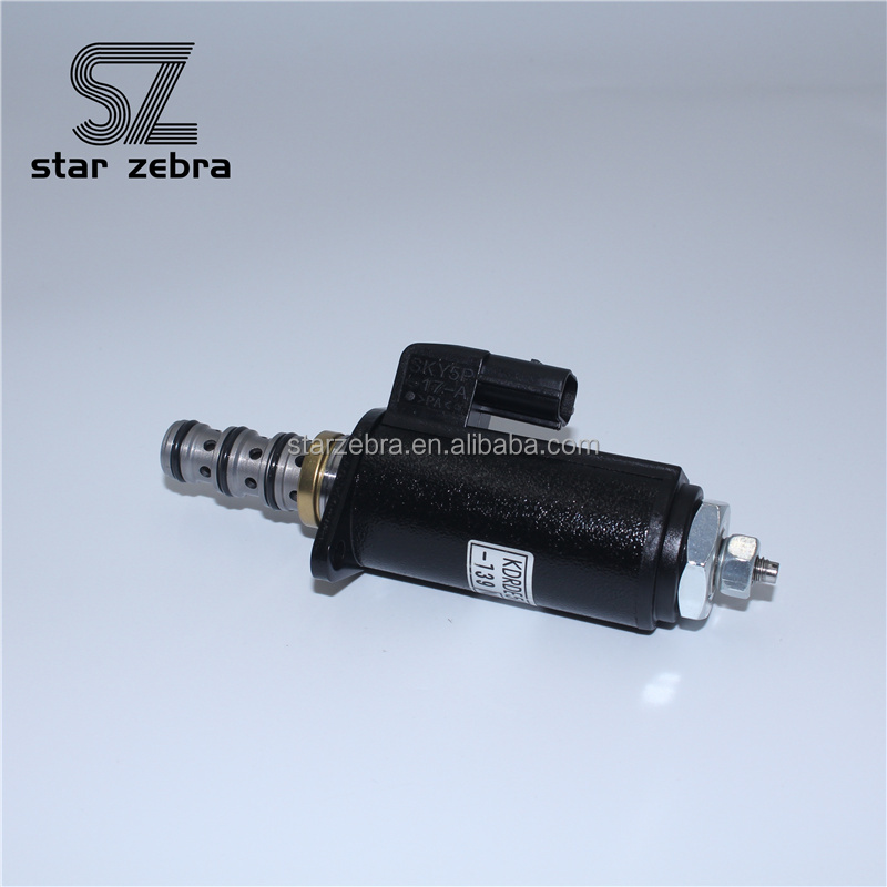 YN35V00041F1 Excavator Solenoid Valve KDRDE5K-31 30C50-102 for SK200-6E Hydraulic Control