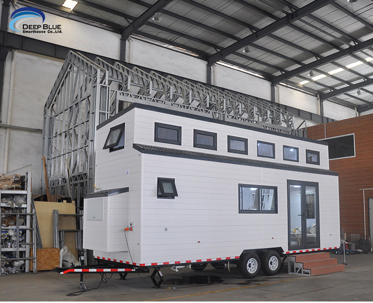 Prefab Trailer House Tiny House On Wheels Hot Selling Mobile Home
