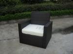 4pcs KD steel cane sofa