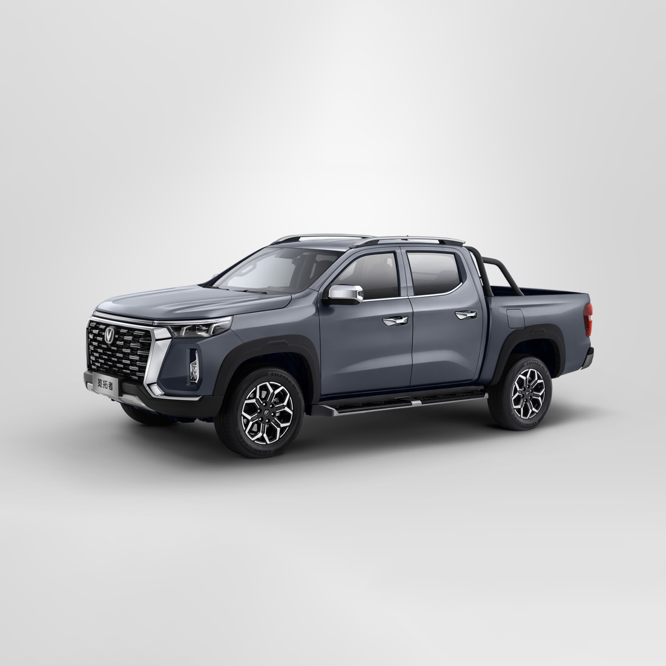 Leather Seats New Changan Lantuozhe Pickup Trucks 2WD 4WD Manual Automatic Pickup Truck With Diesel Fuel Euro VI Emission Standard