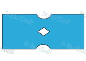 Quality Disposable Sterile Gynaecology / Cystoscopy Drape With Diamond Circular Aperture Plain wholesale