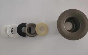 Quality Mining Belt Conveyor Idler End Caps SPHC Bearing Housing Labyrinth Seal wholesale