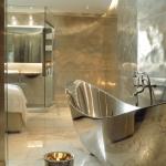 Luxurious Stainless Steel Cladding Golden Shimmer For Prestige Property
