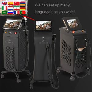 Quality 808 Diode Laser Hair Removal Machine 755nm 808nm 1064nm Diode Laser Equipment Triple Waves wholesale