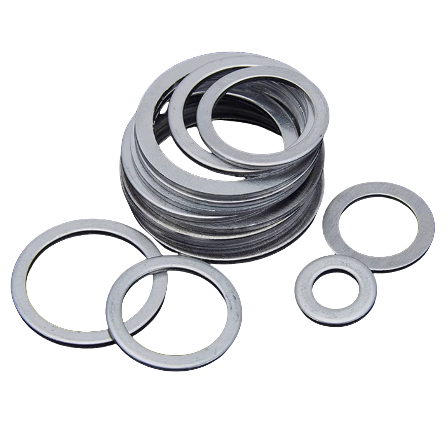 Stainless Steel Round Flat Plain Washer DIN125 M8 M10 with GB Standard and External Tooth Style