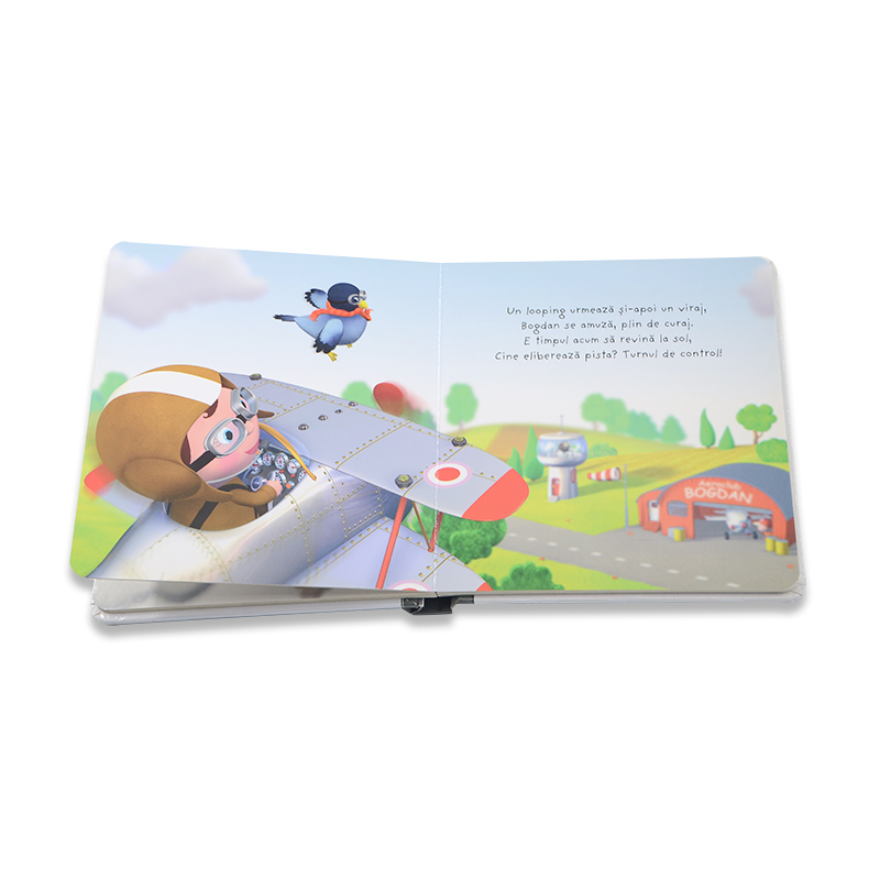 Children's Book Full Color Customized Hardcover Board Book Printing with 4 Colors
