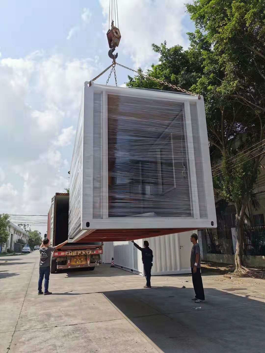 40 Ft Expandable Container House Galvanized Steel Modular Homes