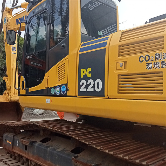 Almost new Japan imported crawlerl excavator machine used refurbish Komatsu pc 220-8