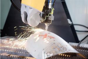 Quality 380V / 50Hz Voltage 3D Laser Cutting Machine CCD Or Red Light Aiming wholesale