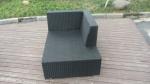 3pcs PE rattan sofas