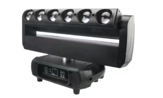 LED6X40W Shake Head Dyeing Strobe Lamp Versatile for Various Lighting Needs