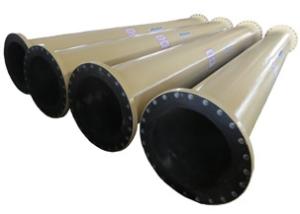 Quality Dn600 Slurry Uhmwpe Mining Rubber Lined Steel Pipe wholesale
