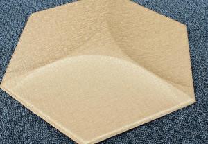 Quality Smooth 3D Leather Wall Panel Thickness 2mm-10mm Fireproof OEM wholesale
