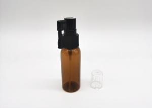 Quality Cosmetic Packaging 30ml Cylinder Amber Plastic Bottle wholesale