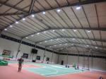 Wind Resistance Commercial Building Metal Badminten Basketball Hall Prefabricate