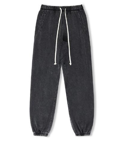 Small Order Clothing Manufacturers Men'S French Terry Sports Long Casual Pants