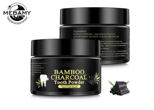 Removal Plaque Teeth Whitening Bleaching Kit , Bamboo Charcoal Teeth Whitening