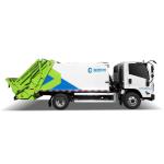 Automatic Trash Compactor Truck Carrier Rear Loaders Safety Operation