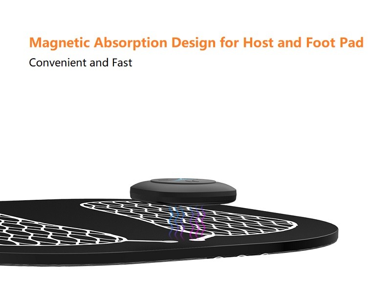Muscle Toning Pad Electric EMS Foot Massager Customizable TENS Pulse OEM