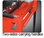 Stablility Working Diamond Core Cutting Machine , Rock Core Saw Machine Red