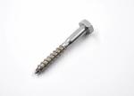 Stainless Steel A2 Hex Head Lag Screws for Wooden Structures Installation