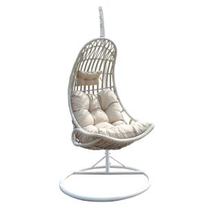 Quality UV Resistance Egg Shaped Rattan Hanging Swing Chair wholesale