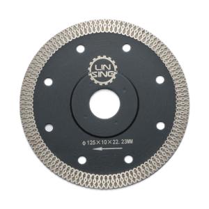 Quality 5/8in Arbor Size 105MM 115MM Turbo Diamond Cutting Saw Blade with Diamond Powder Alloy Steel wholesale