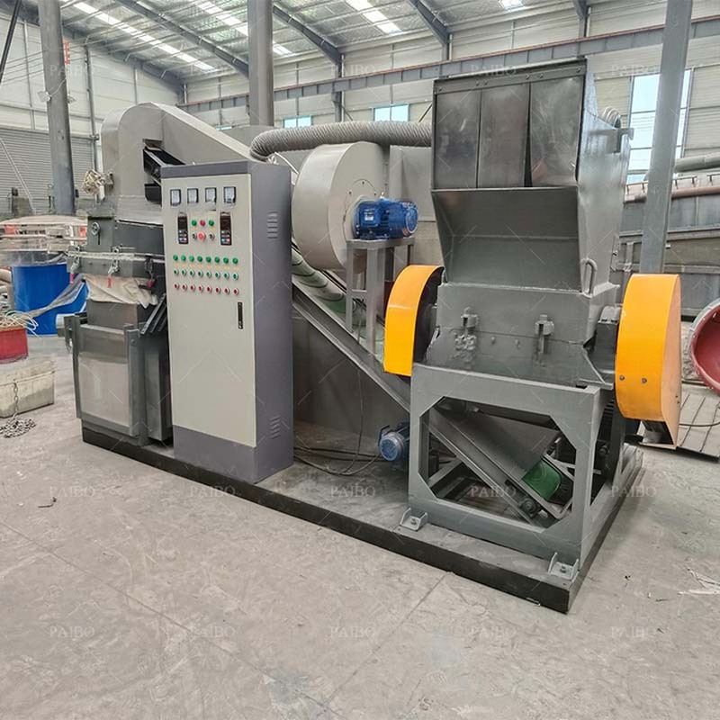 Radiator Copper And Aluminum Separating Machine Function Radiator Recycling Machine