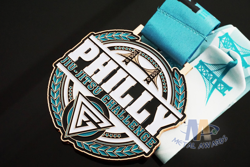 Metal Dancing And running Award Medals for Basketball Sports 85*3mm
