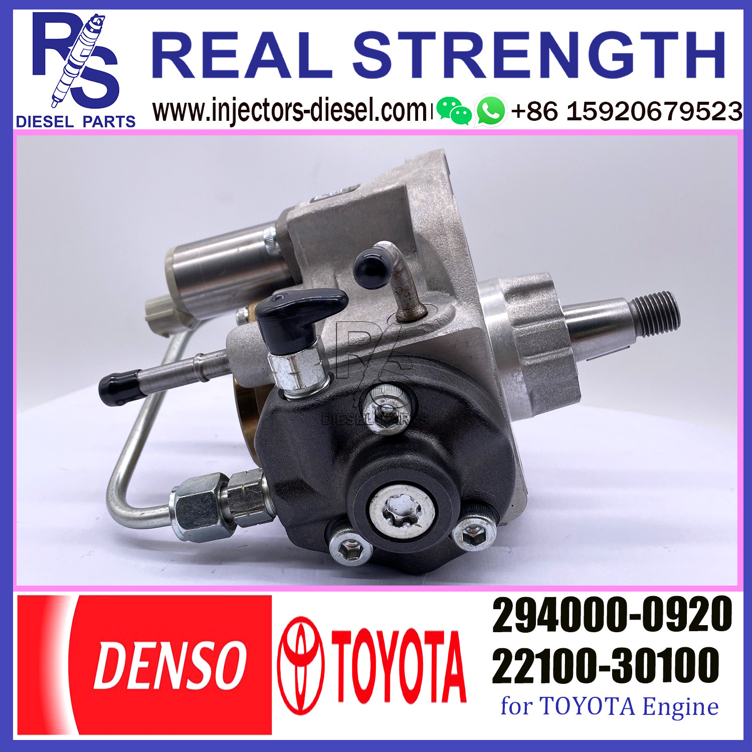 DENSO Diesel Engine Fuel HP3 pump 294000-0920 22100-30100 FOR TOYOTA 2KD-FTV 22100-30100