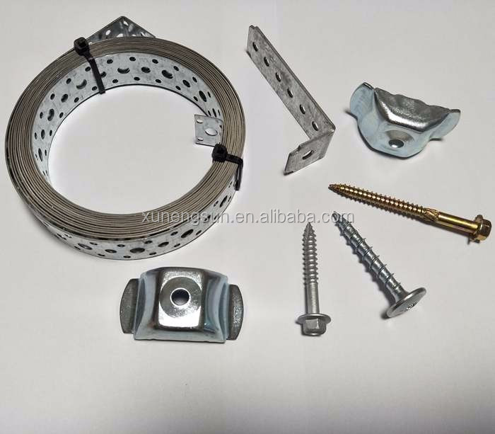 Nonstandard Metal Band for DIY Tools Hoop Iron Perforated Strapping Steel Band