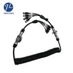 Heavy Duty Trailer 5 Pin Screw Lock Connector Reverse Camera Cable