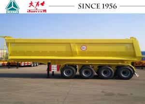 Quality 4 Axle 50 Tons Heavy Duty Tipper Trailer Spring Suspension wholesale
