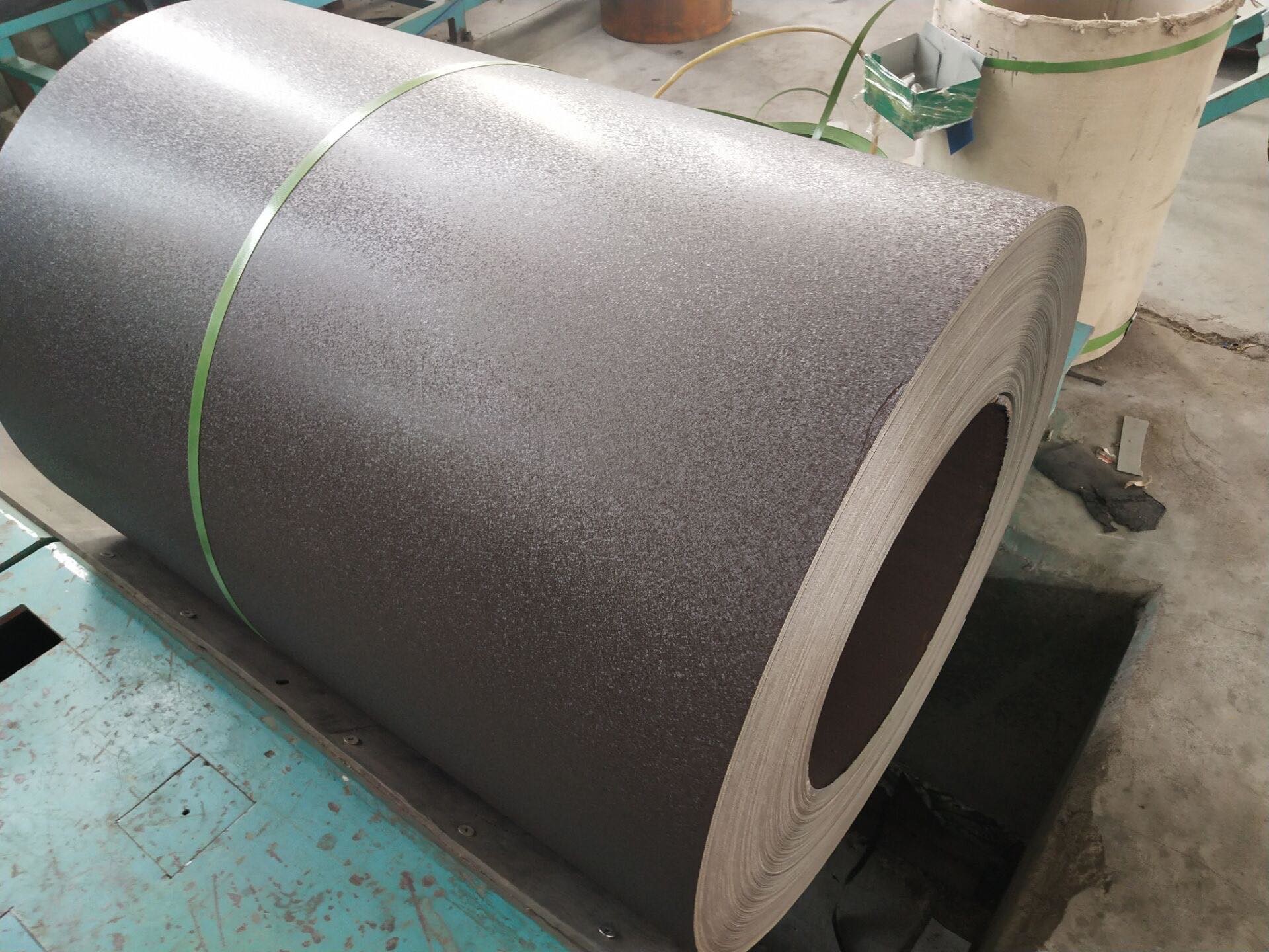 Many colors thickness 0.12 to 1.0mm Matt color coated steel coil PPGI DX51D