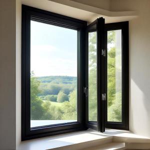 Quality Sound Proof Aluminium Sliding Windows , Modern Aluminum Profile Glass Window wholesale