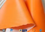 Orange 510g Silicone Coated Fiber Glass Cloth For Fabric Expansion Joint