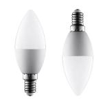 3/5/7/9W Dimmable Indoor LED Light Bulbs Candle Shape Aluminum