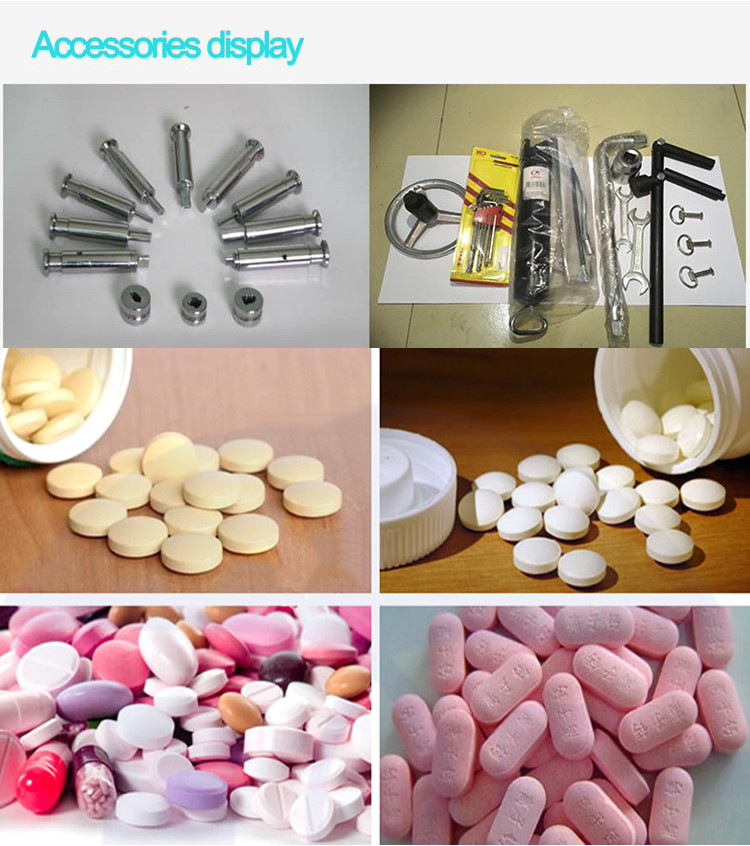 Small Desktop Tablet Press Machine Pill Pharmaceutical Dispensing Hydraulic Compressor