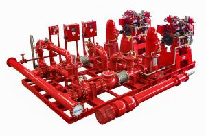 Quality UL FM NFPA20 Skid Mounted Vertical Turbine Fire Pump wholesale